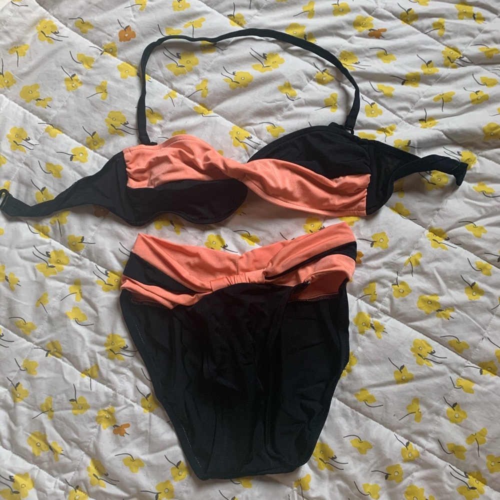 RARE Vintage High-Leg High-Waist Bikini
